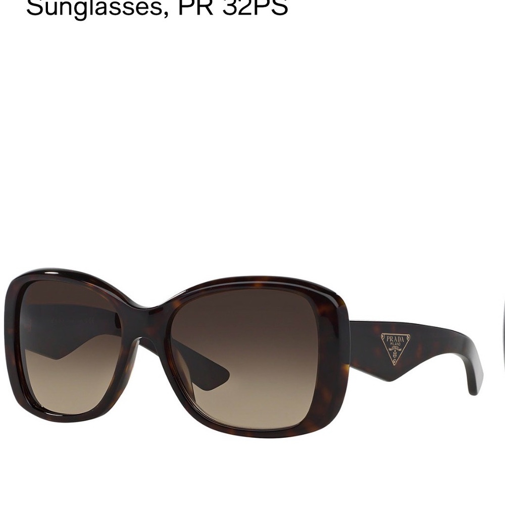 PRADA OPR 32PS HAVANA
BROWN GRADIENT women sunglasses 
Size 57-17-140 - Picture 8 of 14